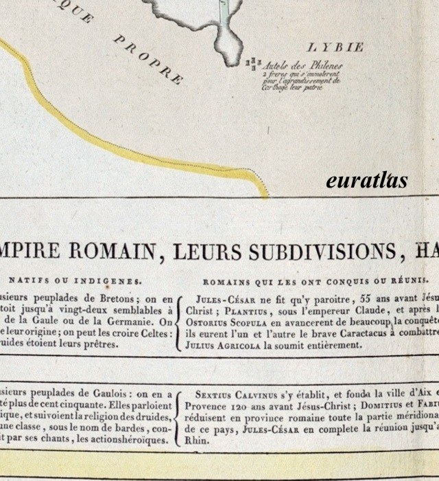 l'empire romain et ses subdivisions