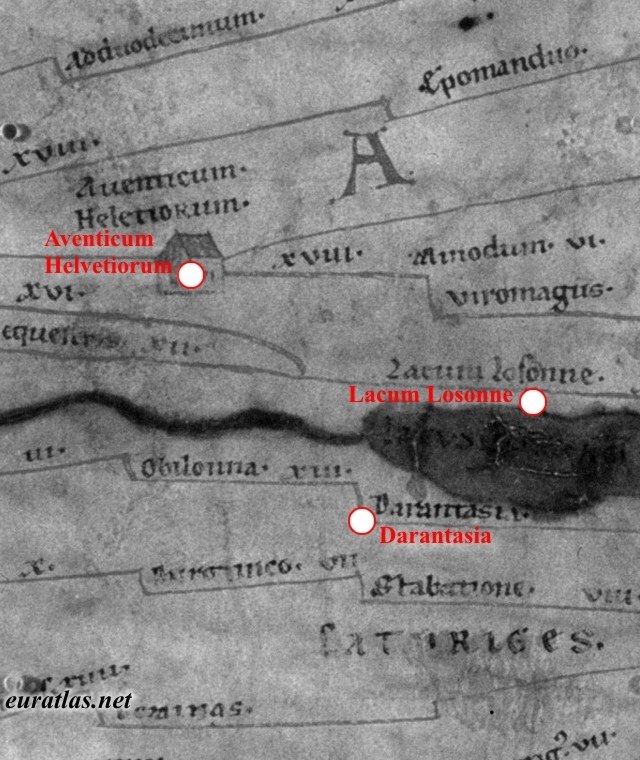 Helvetia in Germania Superior and Alps