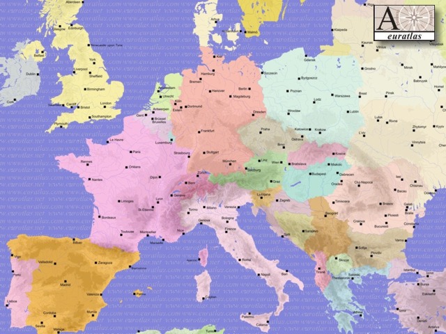europe countries similitude