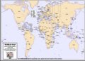 World countries, color
