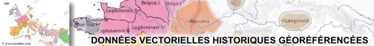 Voyez les Donn�es vectorielles historiques g�or�f�renc�es Euratlas