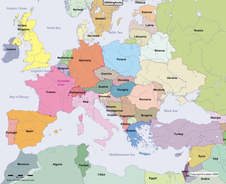 Europe in Year 2000