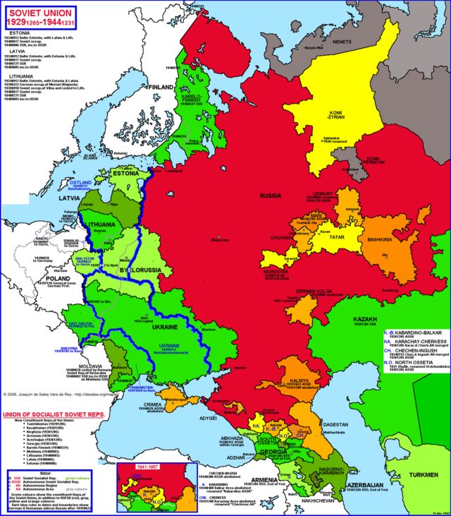 Hisatlas Map Of Soviet Union 1929 1944 Hisatlas Map Of Soviet Union 1929 1944