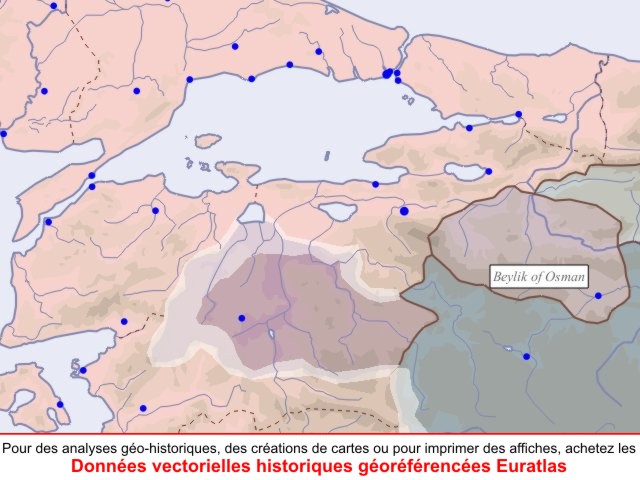 Euratlas Periodis Web - carte d'Europe 900 sud-ouest