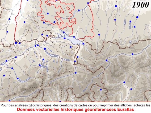 Euratlas Periodis Web - carte d'Europe 900 sud-ouest