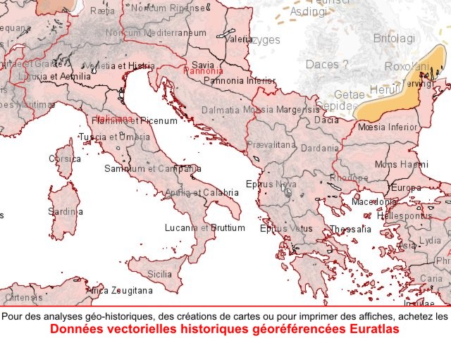 Euratlas Periodis Web - carte d'Europe 900 sud-ouest