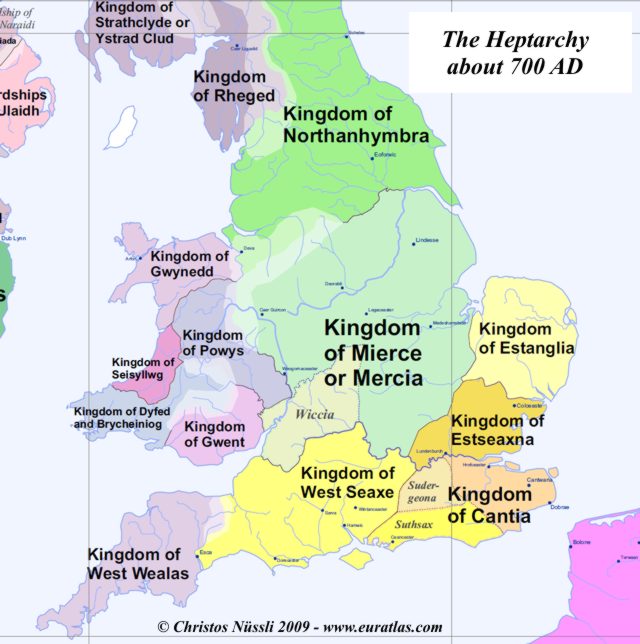 Heptarchy 700 AD