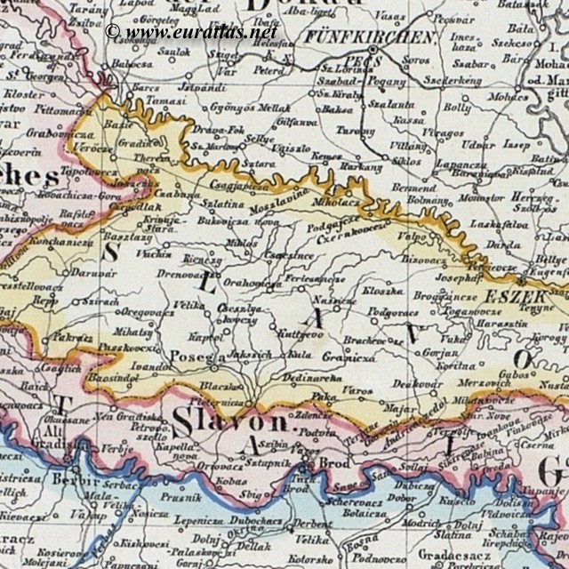 nord de la Slavonie