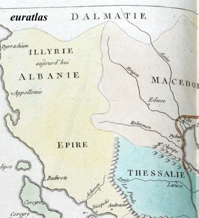 Dalmatia, Illyria and Thessalia