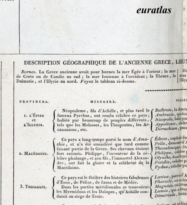 description géographique de l'ancienne grèce