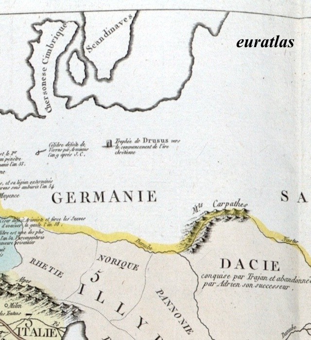 Germania, Dacia, Illyria