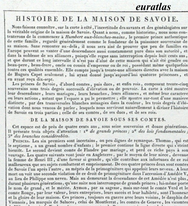 histoire de la maison de Savoie