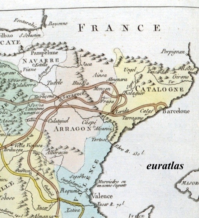 Aragon and Catalonia