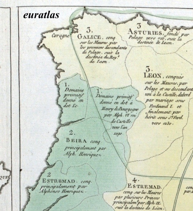Asturias, Galicia and Leon