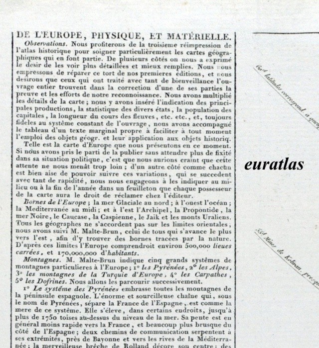 l'Europe physique et matérielle