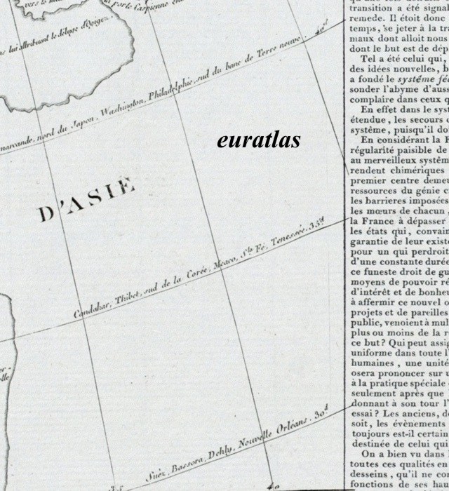 carte montrant l'Iran en Asie