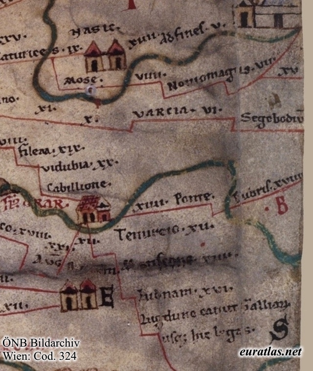 Belgica, Gallia Lugdunensis and Germania Superior