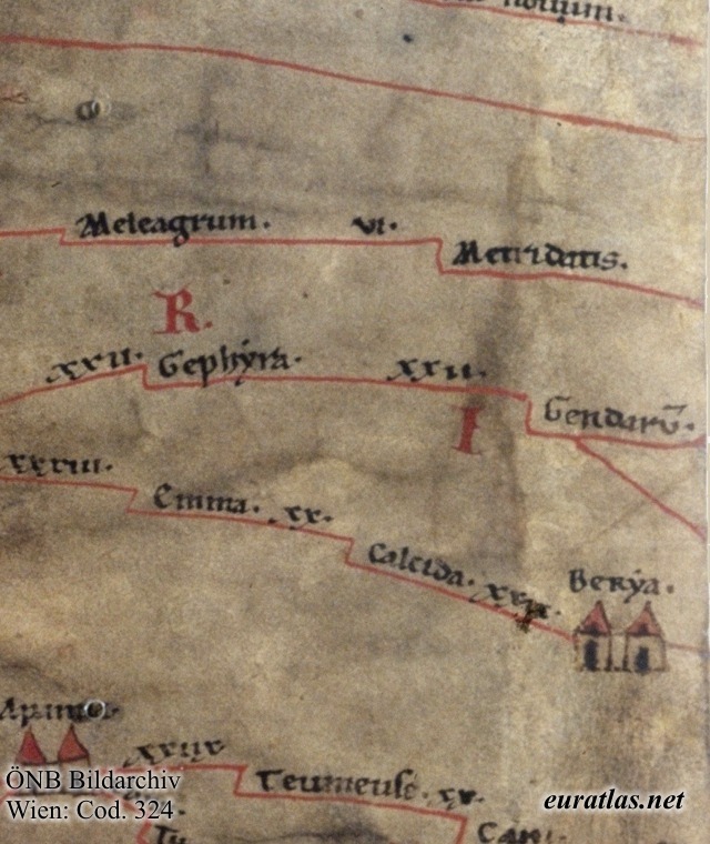 provinces de Cappadoce et de Syrie