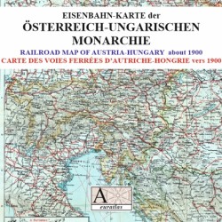 Eisenbahn-Karte der österreich-ungarischen Monarchie