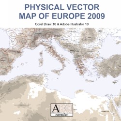 Carte vectorielle physique...