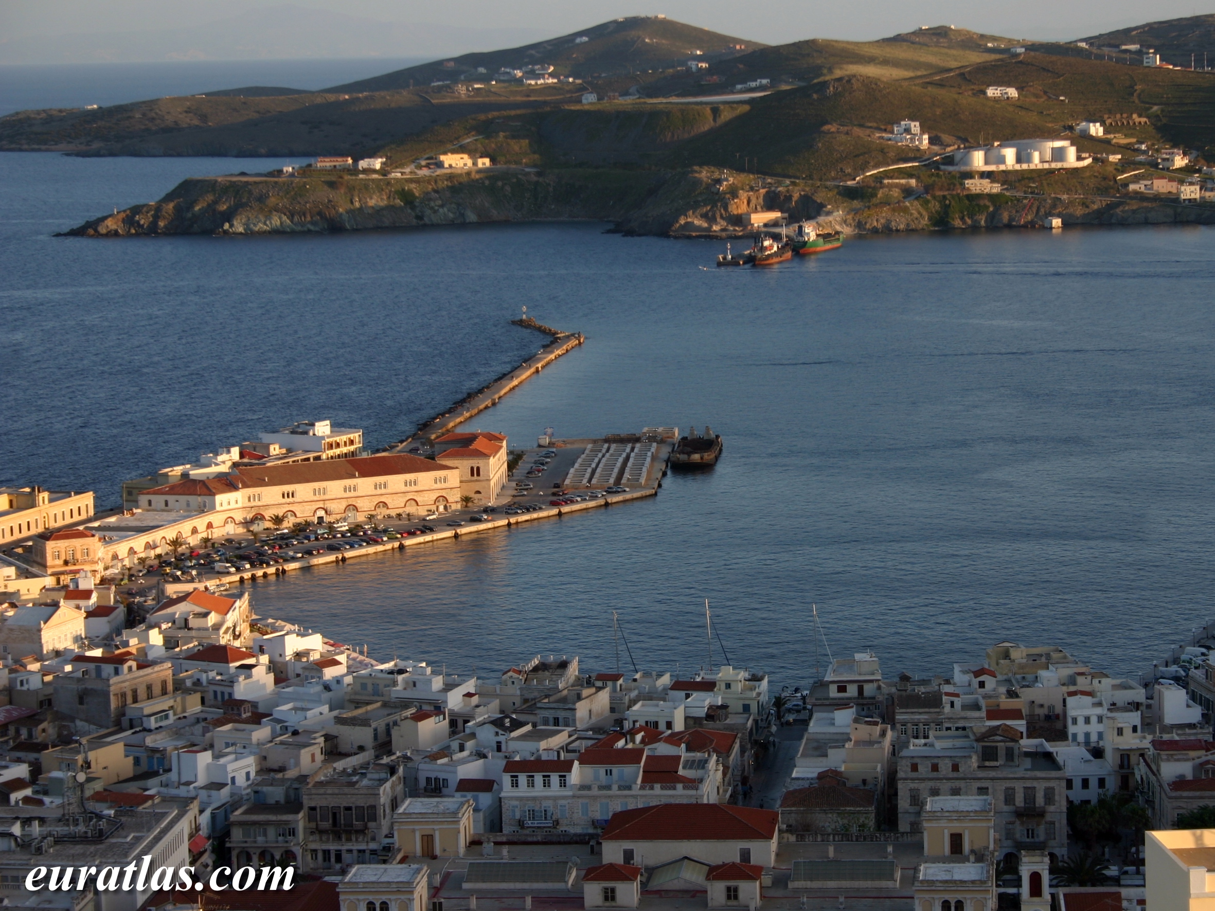 Euratlas Info Members Area Greek Islands Ermoupolis