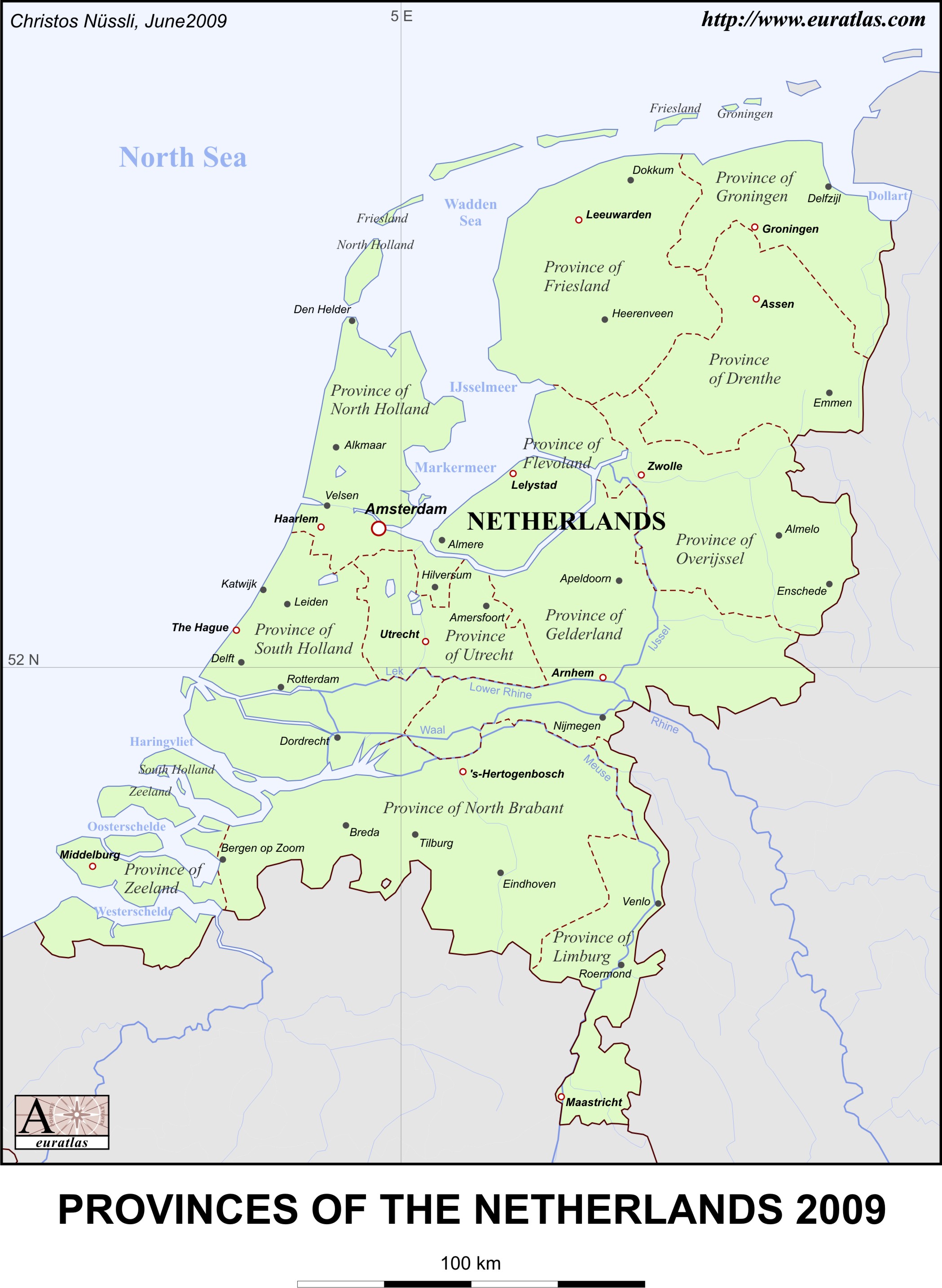 Euratlas-Info Member's Area: Netherlands EN Lb. Col.