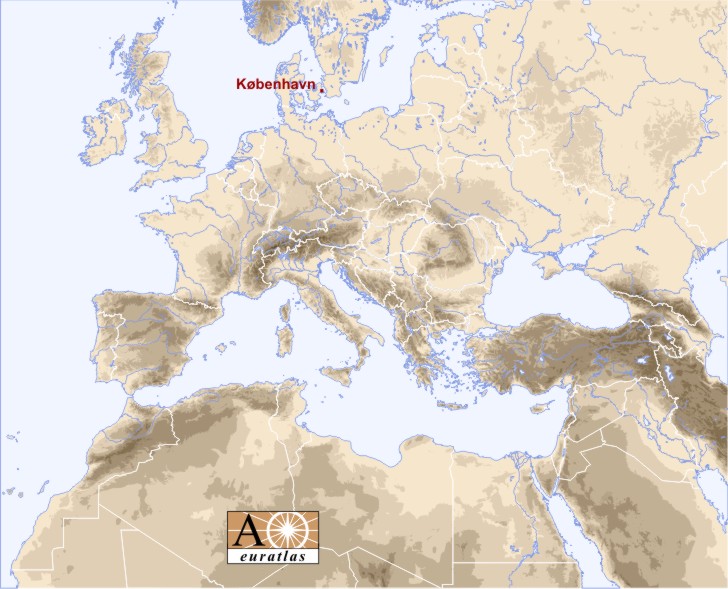 Atlas De Leurope Villes Deurope Et Du Bassin