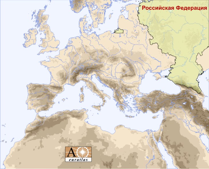 Atlas De Leurope états Souverains Deurope Et Du Bassin