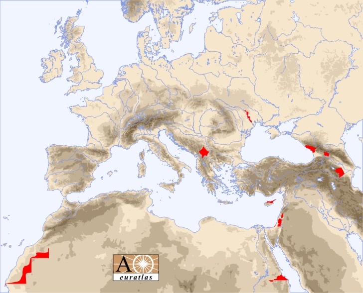 Atlas De Leurope Territoires à Statut Particulier Deurope