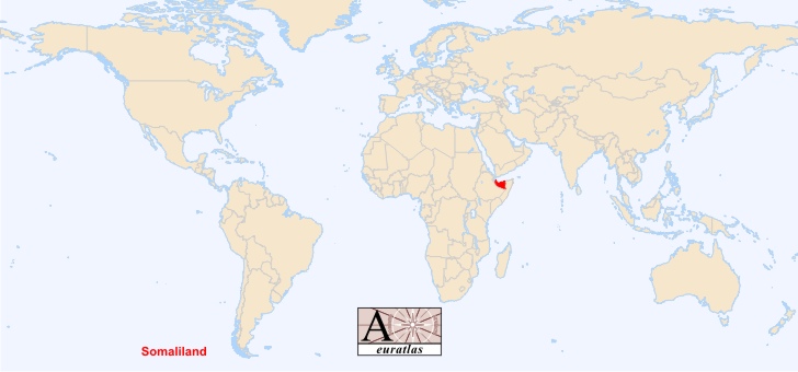 somaliland world map