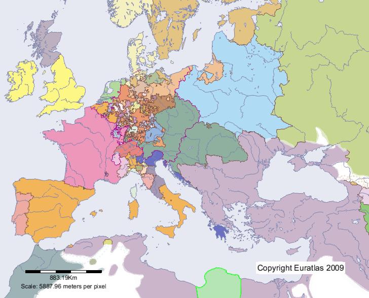 Karte von Barka oder Cyrenaica im Jahre 1700