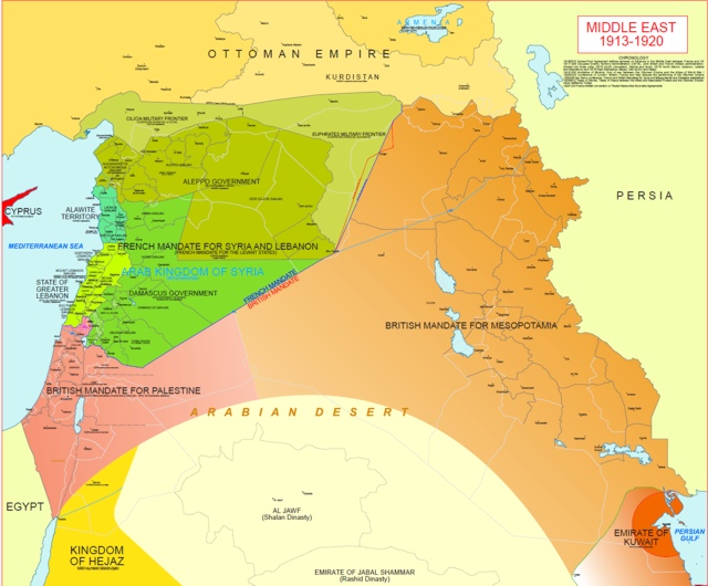 Hisatlas - M.-Orient 1920