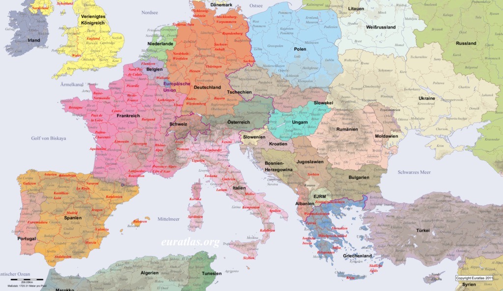 Europe in AD 2000