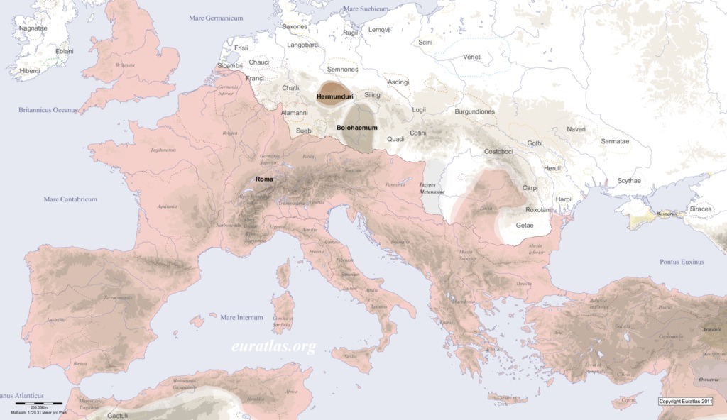 Europe in AD 200