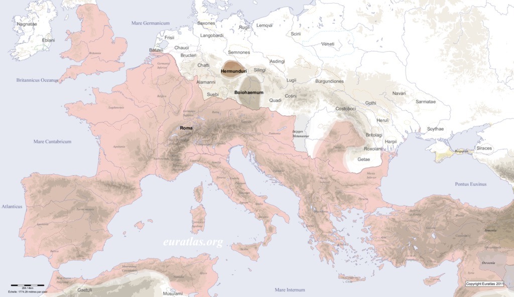 Europe in AD 200