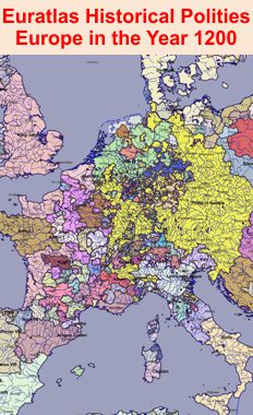 Euratlas Periodis Web - carte d'Europe 900 sud-ouest