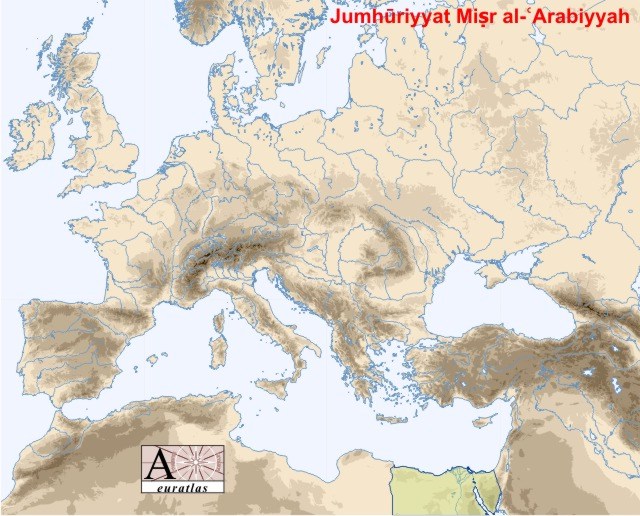 Location of Egypt