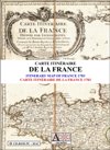 Carte itinéraire de la France 1783