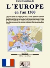 Carte Euratlas de l'Europe en l'an 1300