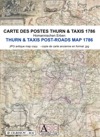 Cartes des postes Thurn & Taxis 1786